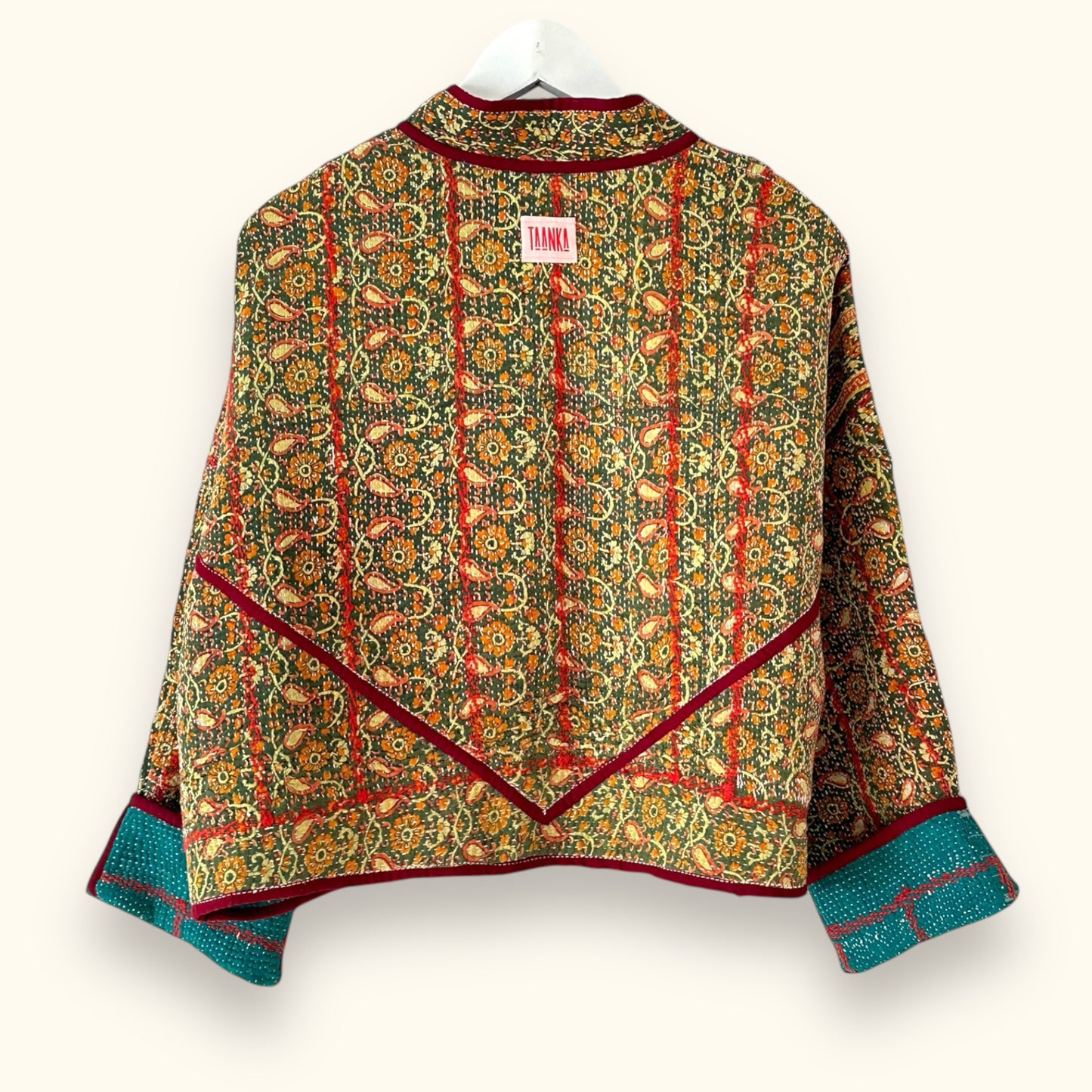 KAMAR REVERSIBLE CROPPED JACKET