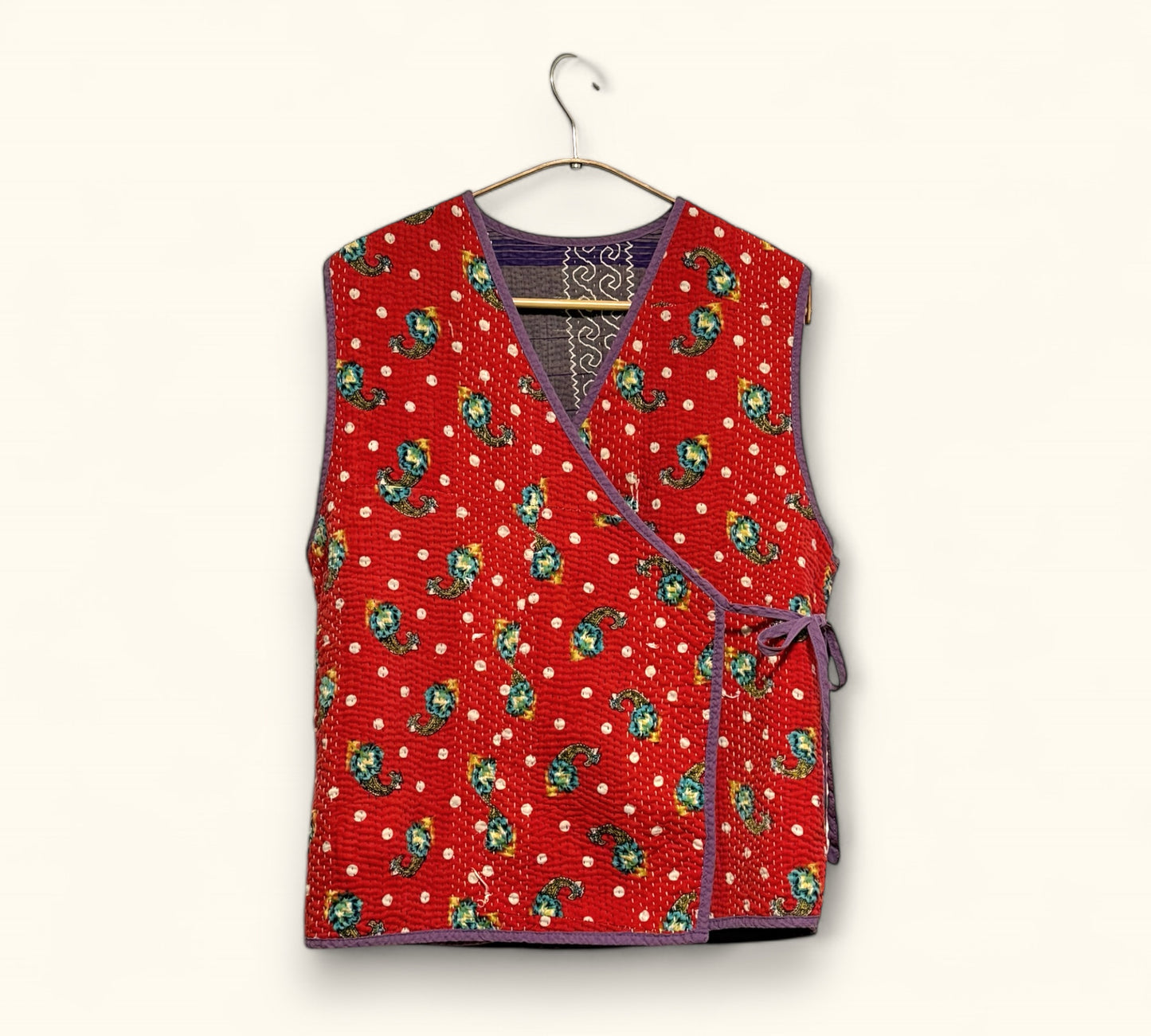 KHARNA REVERSIBLE WAISTCOAT