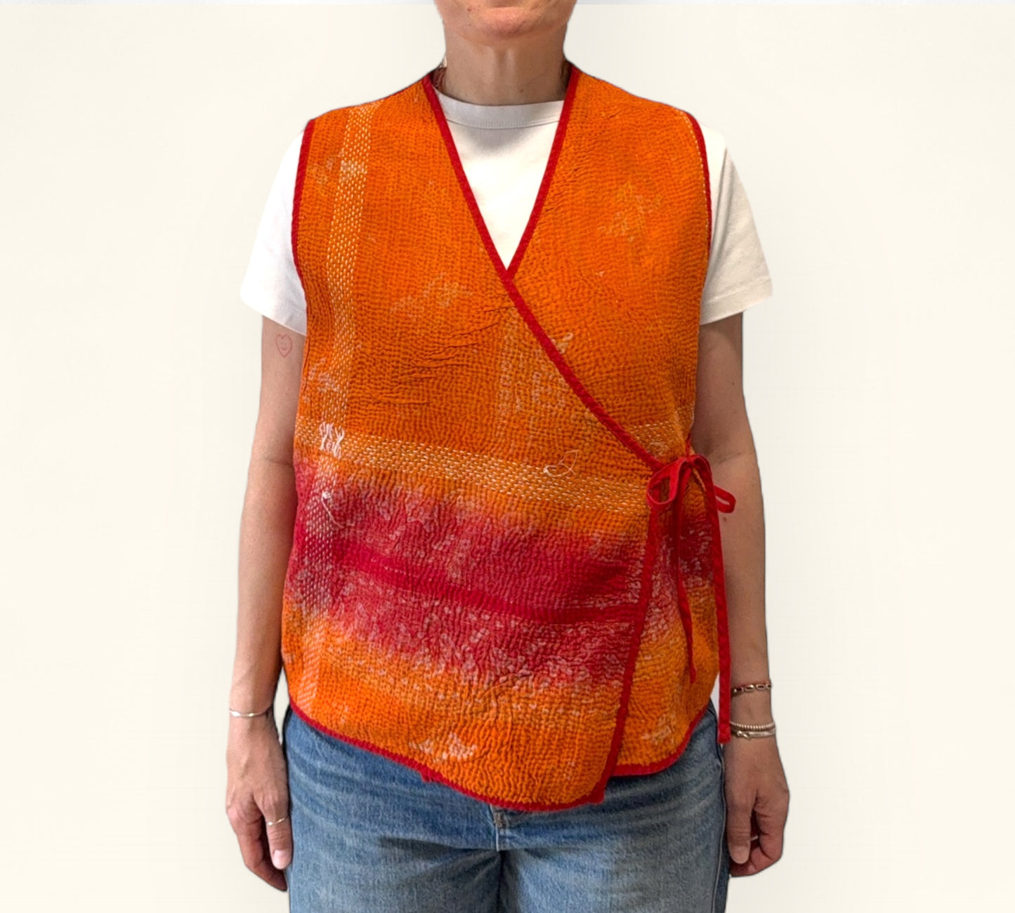 KHARNA REVERSIBLE WAISTCOAT