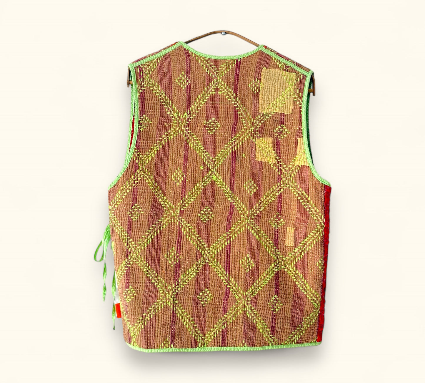 KHARNA REVERSIBLE WAISTCOAT