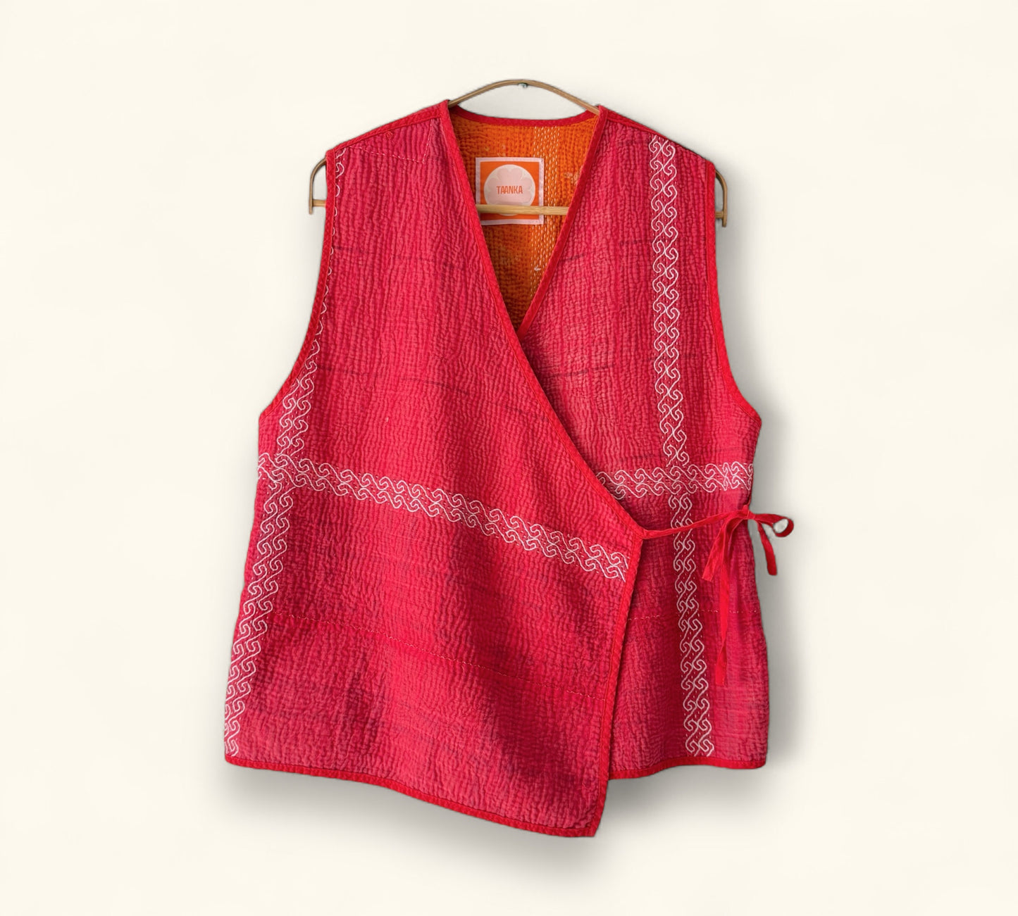 KHARNA REVERSIBLE WAISTCOAT