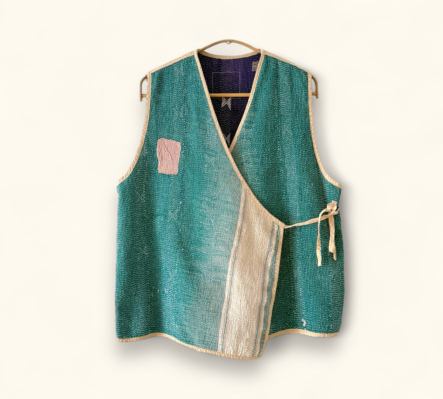 KHARNA REVERSIBLE WAISTCOAT