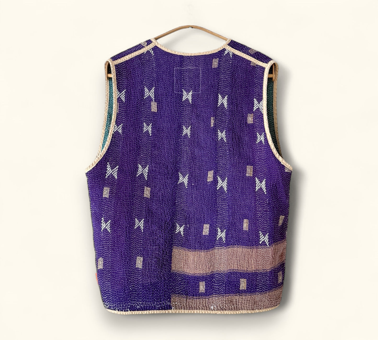 KHARNA REVERSIBLE WAISTCOAT