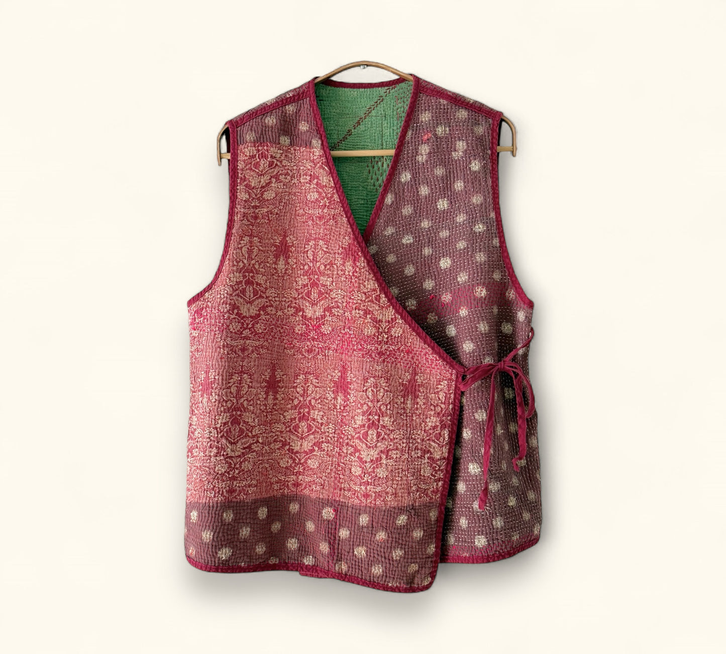 KHARNA REVERSIBLE WAISTCOAT