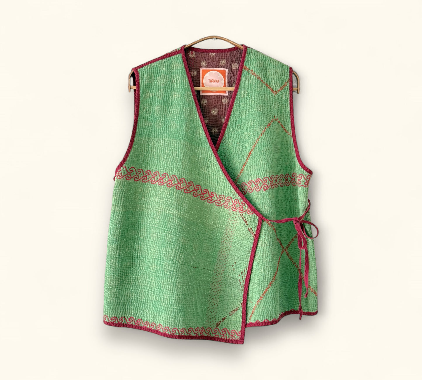 KHARNA REVERSIBLE WAISTCOAT