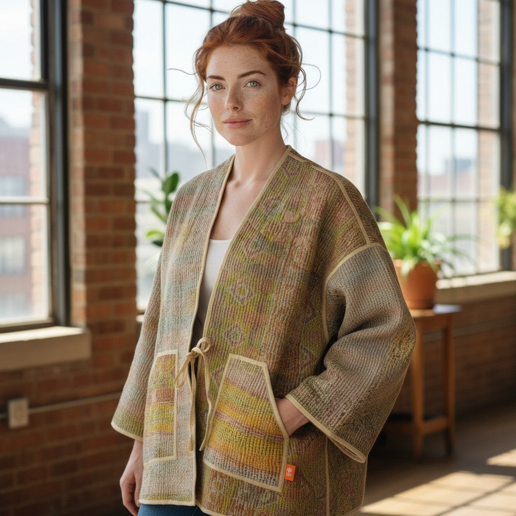 NADIA REVERSIBLE KIMONO JACKET