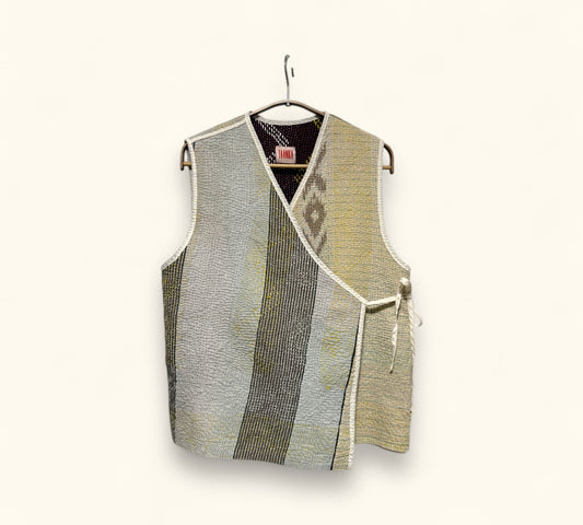 KHARNA REVERSIBLE WAISTCOAT