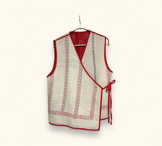 KHARNA REVERSIBLE WAISTCOAT