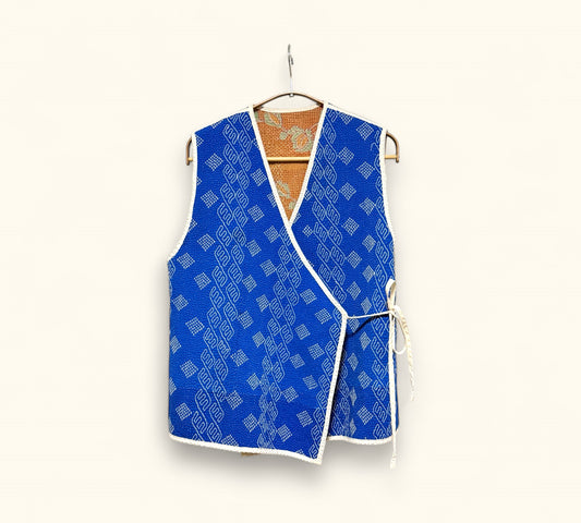 KHARNA REVERSIBLE WAISTCOAT