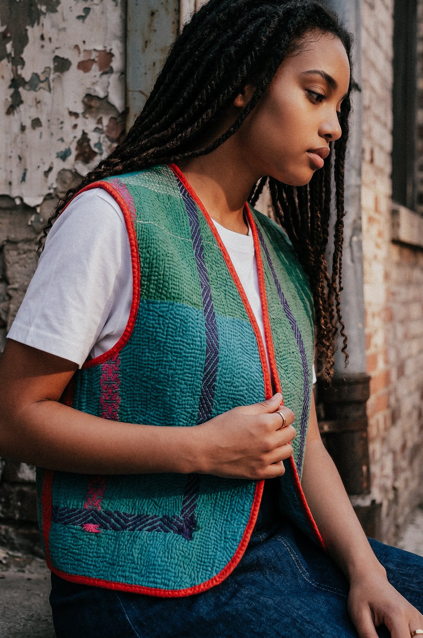 KALI REVERSIBLE WAISTCOAT