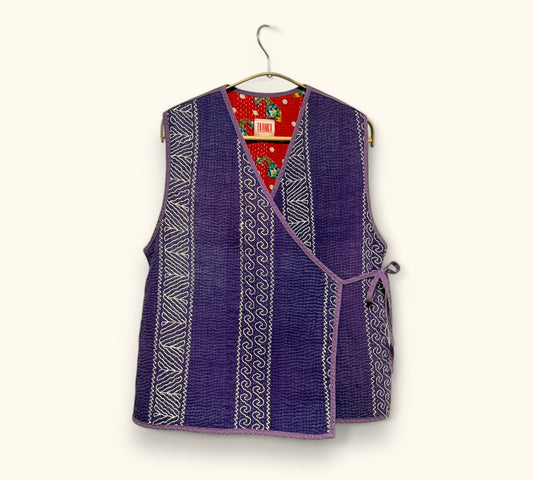 KHARNA REVERSIBLE WAISTCOAT