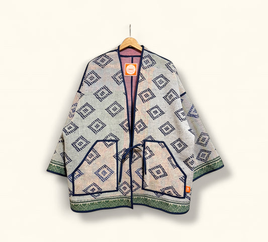 NADIA REVERSIBLE KIMONO JACKET