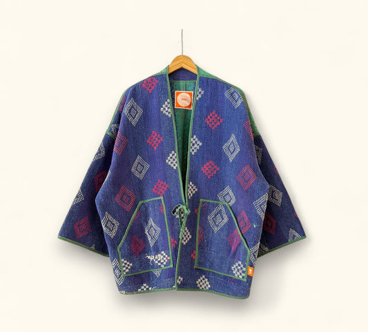 NADIA REVERSIBLE KIMONO JACKET