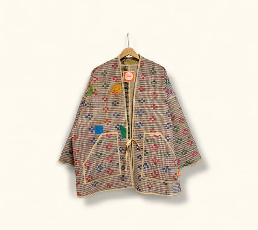 NADIA REVERSIBLE KIMONO JACKET