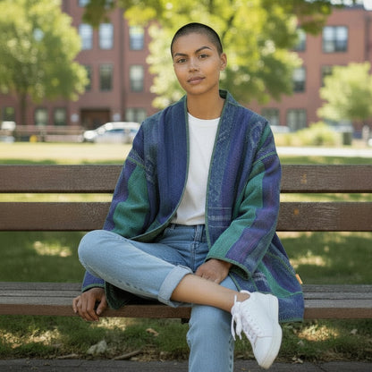 NADIA REVERSIBLE KIMONO JACKET