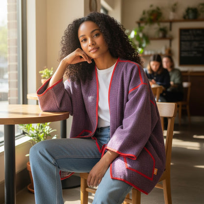 NADIA REVERSIBLE KIMONO JACKET