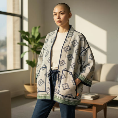 NADIA REVERSIBLE KIMONO JACKET