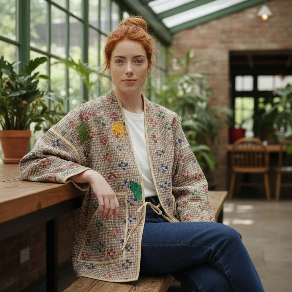 NADIA REVERSIBLE KIMONO JACKET